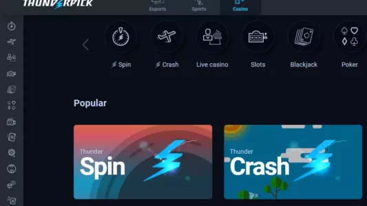thunderpick casino spill