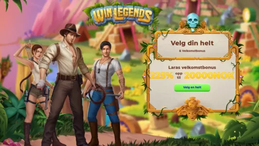 winlegends casino omtale norge