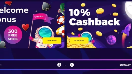 crashino casino bonuser