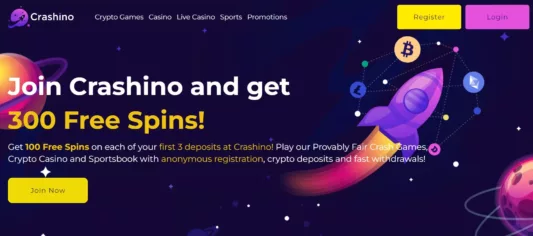 crashino casino norge omtale