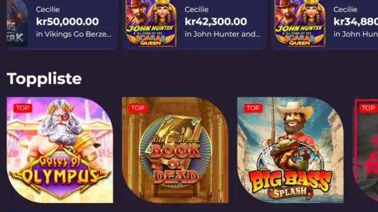 shadowbit casino spill utvalg