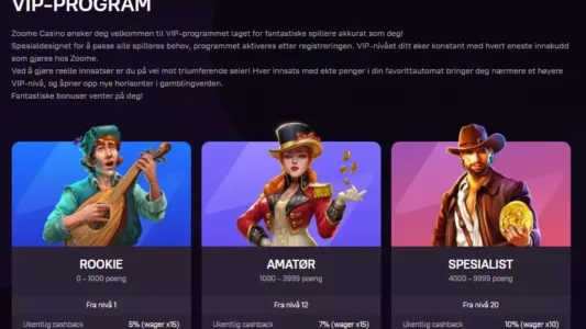 zoome vip program