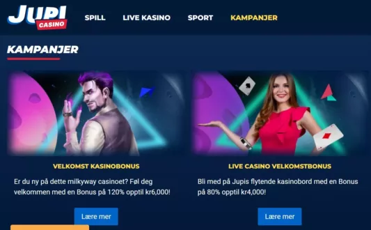 jupi casino kampanjer