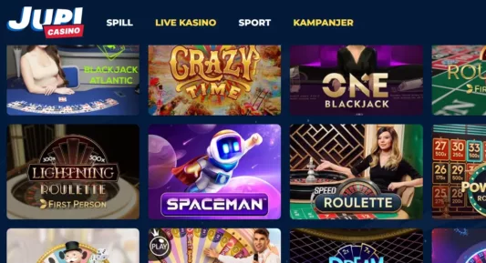 jupi casino live spill og moro