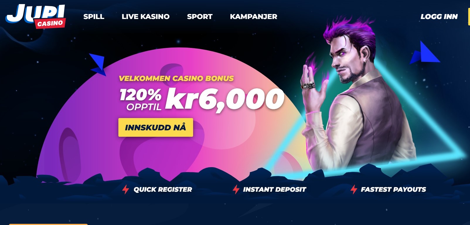 jupi casino norge omtale