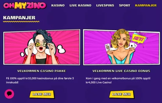 ohmyzino bonuser