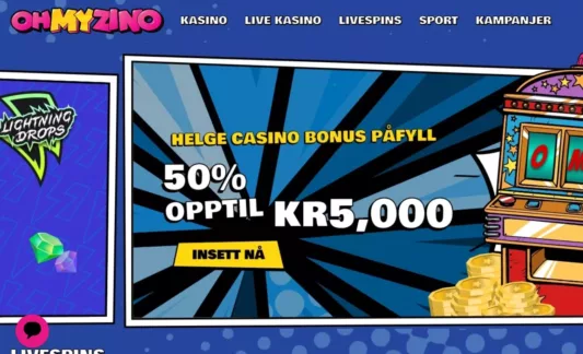 ohmyzino casino norge omtale