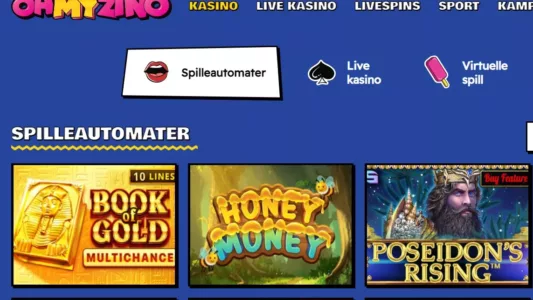 ohmyzino casino spill og automater
