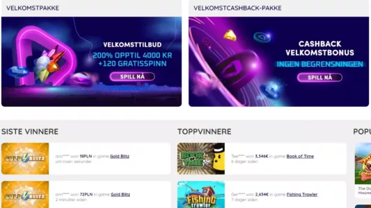 playouwin casino norge omtale