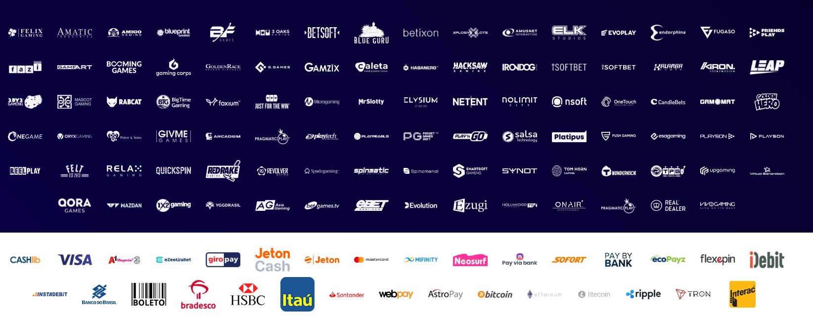 playouwin leverandører og innskudd og uttak