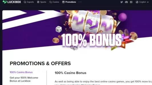 luckbox casino kampanjer