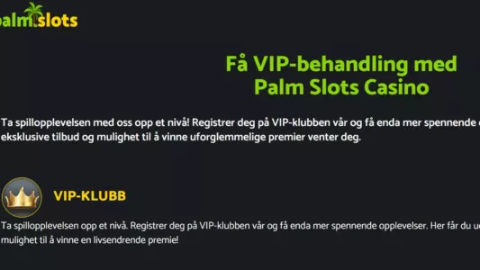 palm slots casino vip