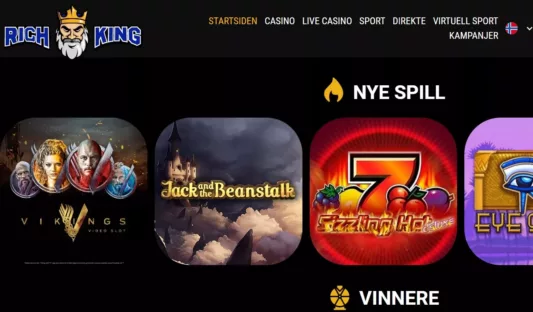 rich king casino norge omtale