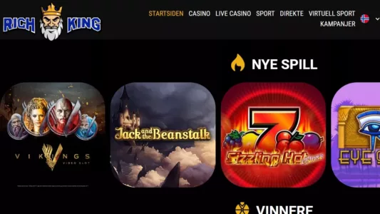 rich king casino norge omtale