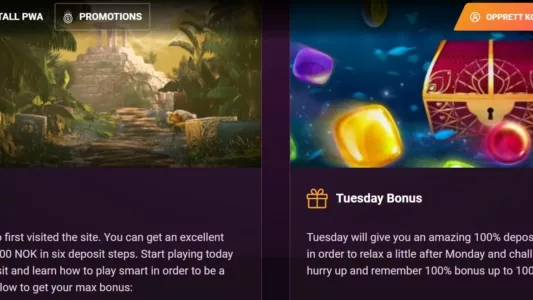 casinonic kampanjer og bonuser