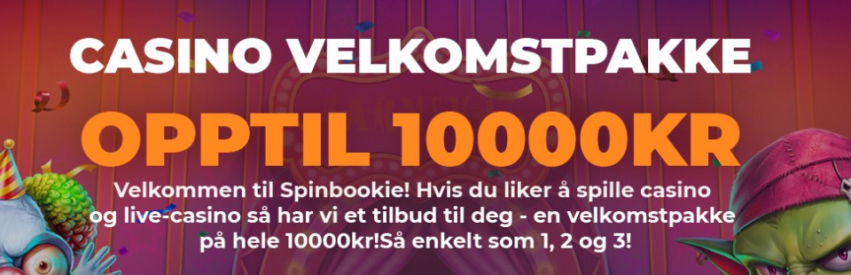 spinbookie casino bonus