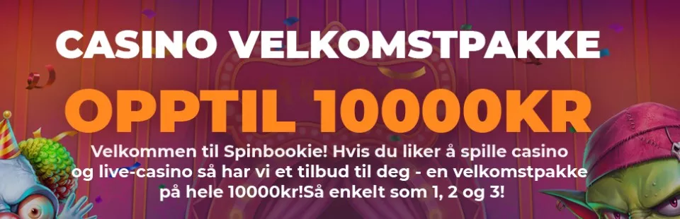 spinbookie casino bonus