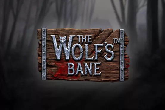 The wolfs bane slot logo Mobile Image