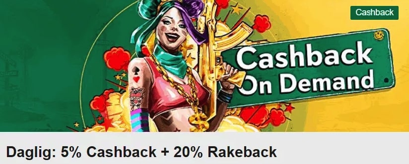 cashback hos qbet