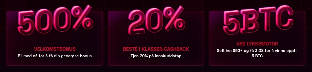 ybets casino bonuser