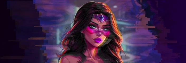 glitch casino superheltinne