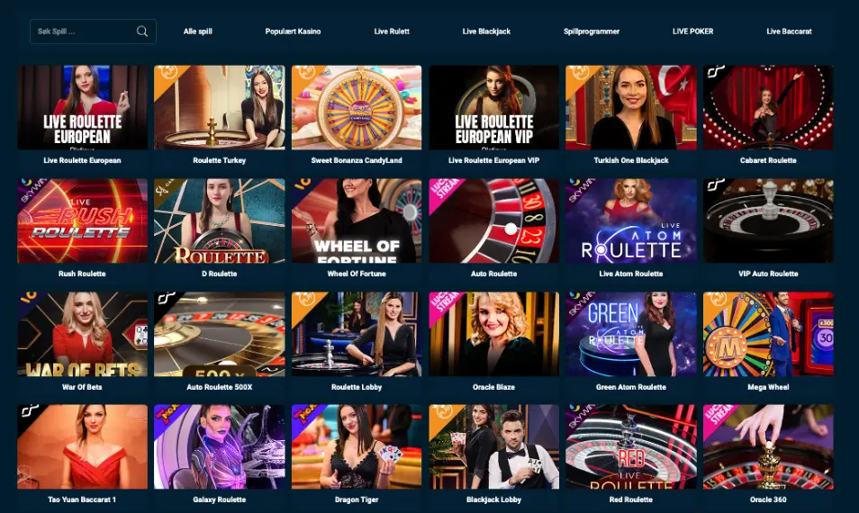 rolletto live casino