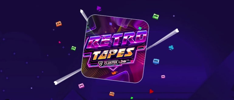 retro tapes cluster spilleautomat