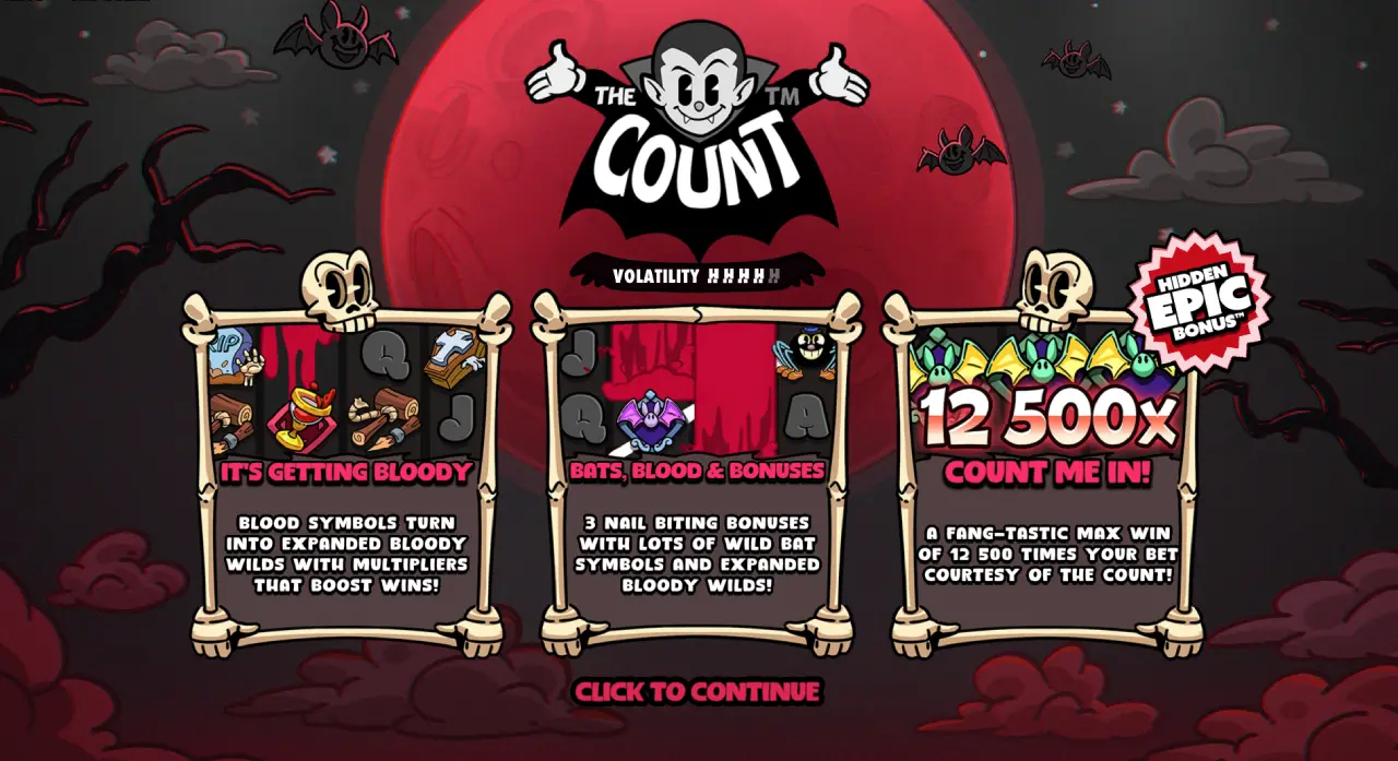 the count hacksaw gaming