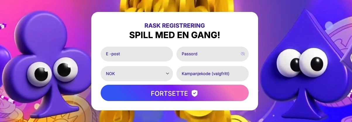 blindluck casino norge