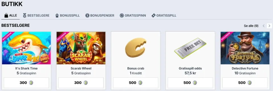zoccer casino butikk