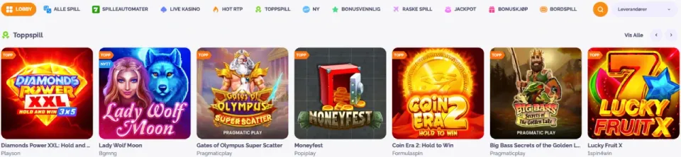boho casino spill