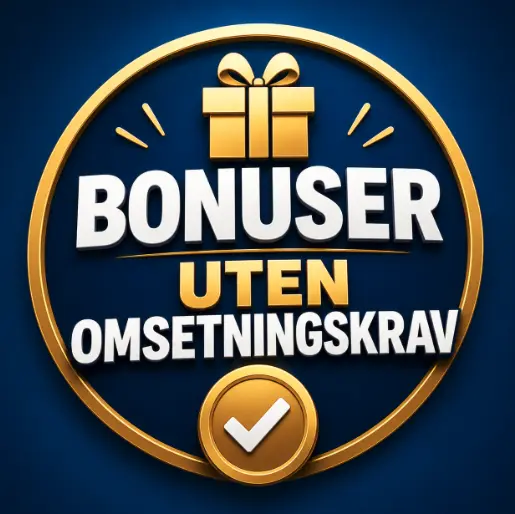 Bonus uten omsetningskrav 2026 – alt du vinner er dine penger