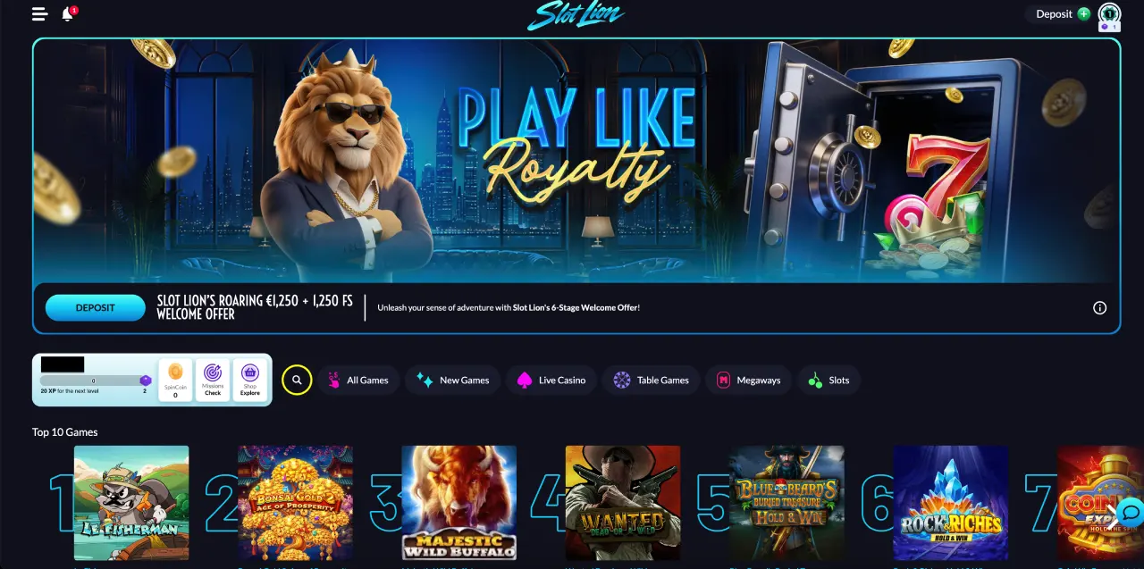 slotlion casino norge