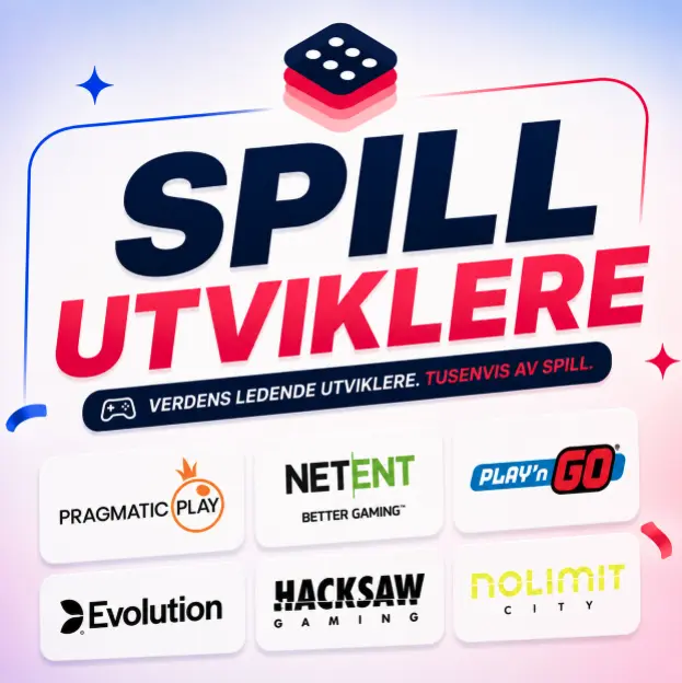 Casino spillutviklere: De beste spillleverandørene i 2026