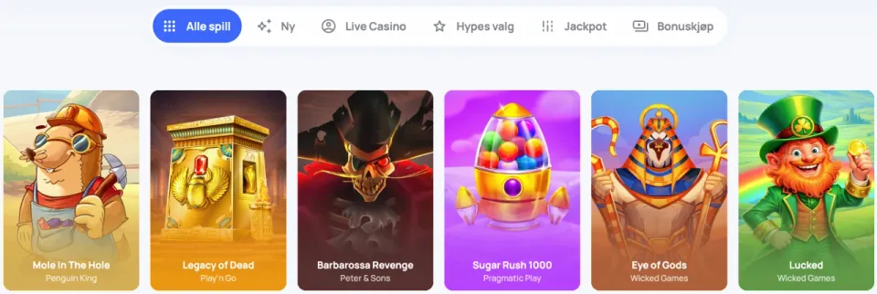 hype casino norge
