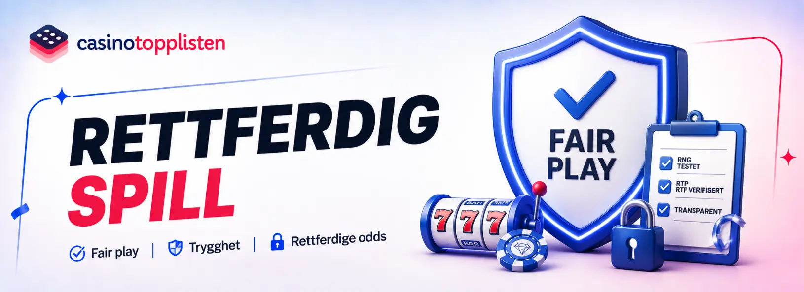 rettferdig spill på casino