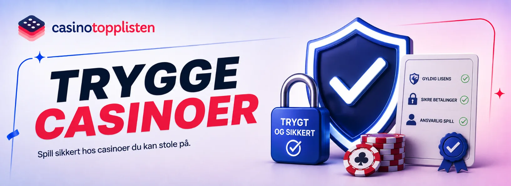trygge norske casinoer