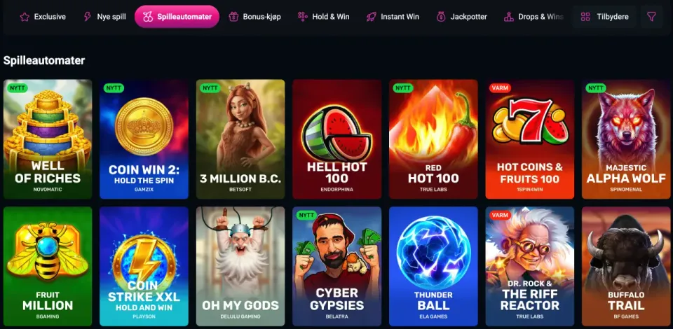 spinsup casinospill