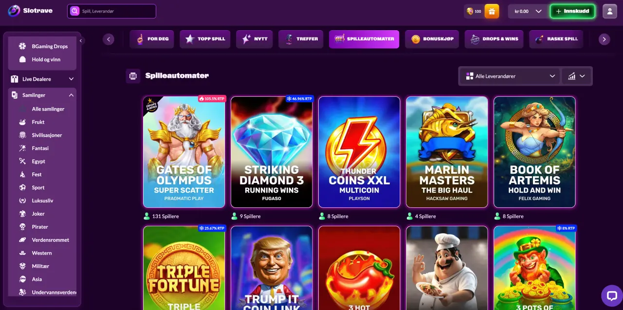 spillutvalget hos slotrave casino